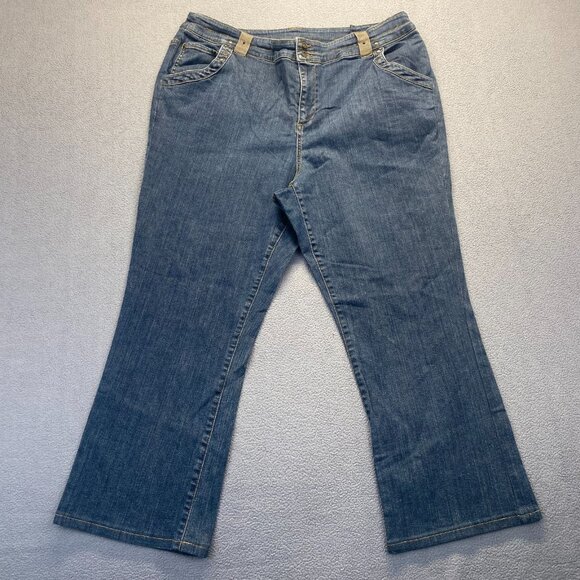 motto Denim - Motto Jeans Womens Size 26W Blue Denim Cotton Blend Five Pockets Casual